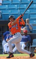 Mets' Shinjo goes 2-for-6 with one RBI against Expos
